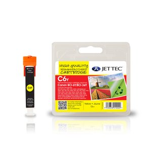 JETTEC Tinte Yellow, kompatibel zu Canon (BCI-3Y /...