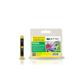 JETTEC Tinte Yellow, Remanufactured zu HP CB320EE Nr.364,...