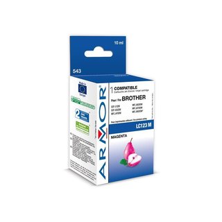ARMOR Tinte Magenta, kompatibel zu Brother (LC-123M)...