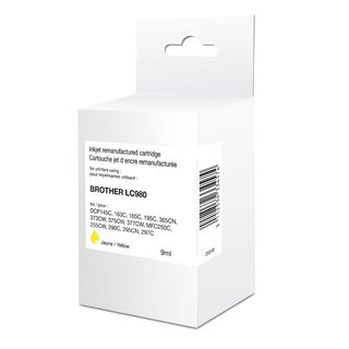 ARMOR Tinte Yellow, Reman, zu Brother UNIV. (LC-980Y)...
