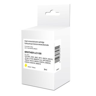 ARMOR Tinte Yellow, Reman zu Brother (LC-1100Y)...