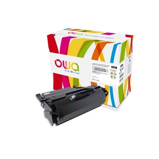 OWA Toner Schwarz, kompatibel zu Lexmark / Dell / IBM...