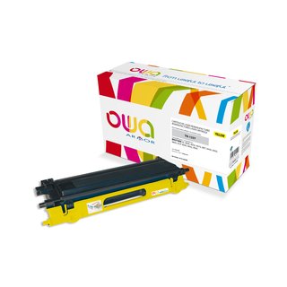 OWA Toner Yellow, kompatibel zu Brother TN-135Y HL4040...