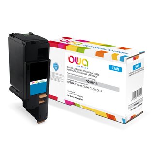 OWA Toner Cyan, kompatibel zu Epson C13S050613...