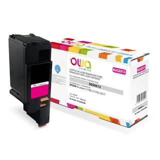 OWA Toner Magenta, kompatibel zu Epson C13S050612...