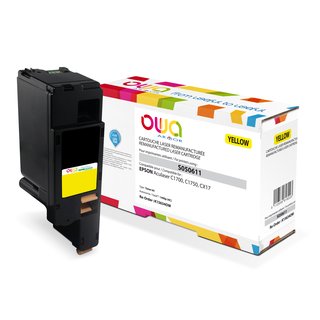OWA Toner Yellow, kompatibel zu Epson C13S050611...