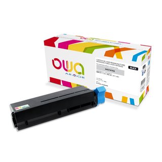 OWA Toner Schwarz, kompatibel zu OKI 44574702 B411