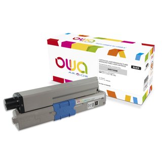 OWA Toner Schwarz, kompatibel zu OKI 44973508...