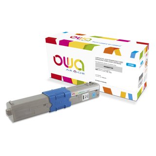 OWA Toner Cyan, kompatibel zu OKI 44469724 C511 / C531 /...