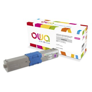OWA Toner Magenta, kompatibel zu OKI 44469723 C511 / C531...