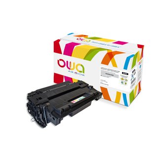 OWA Toner Schwarz, kompatibel zu HP CE255A Laserjet P3015