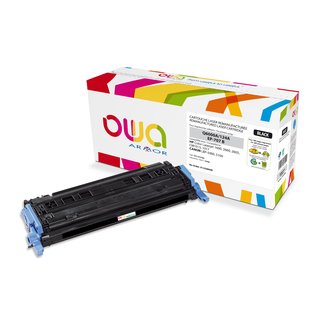 OWA Toner Schwarz, kompatibel zu HP / Canon Q6000A /...