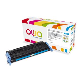 OWA Toner Cyan, kompatibel zu HP / Canon Q6001A / EP-707C...