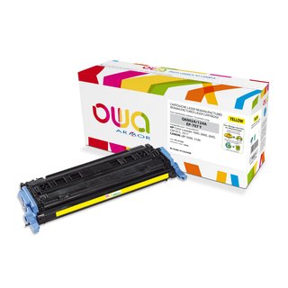 OWA Toner Yellow, kompatibel zu HP / Canon Q6002A /...