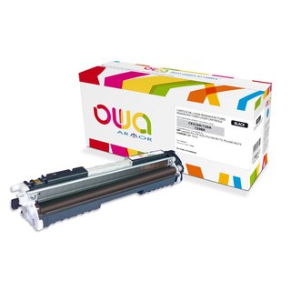 OWA Toner Schwarz, kompatibel zu HP / Canon CE310A /...