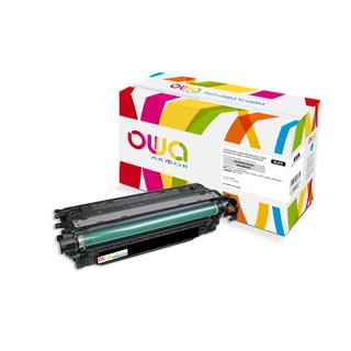 OWA Toner Schwarz, kompatibel zu HP / Canon CE250A /...