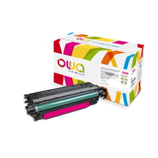 OWA Toner Magenta, kompatibel zu HP / Canon CE253A /...