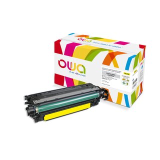 OWA Toner Yellow, kompatibel zu HP / Canon CE252A /...