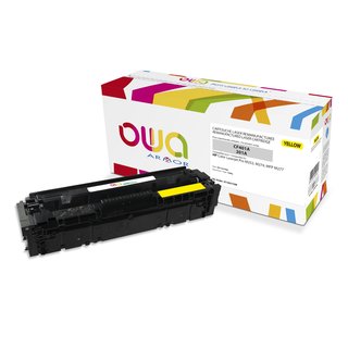 OWA Toner Yellow, kompatibel zu HP CF402A CLJ PRO M252