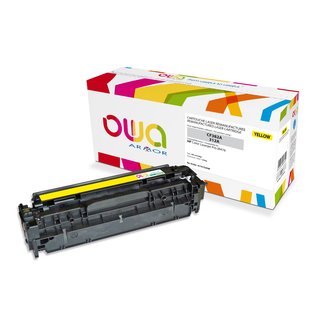 OWA Toner Yellow, kompatibel zu HP CF382A Color Laserjet...