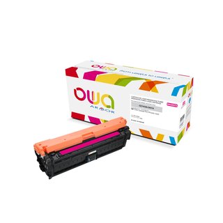 OWA Toner Magenta, kompatibel zu HP CE743A Color Laserjet...