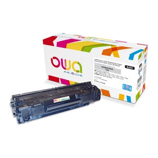 OWA Toner Schwarz Jumbo, kompatibel zu HP / Canon CE285A...