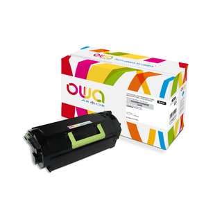 OWA Toner Schwarz, kompatibel zu Lexmark 52D2X00 /...