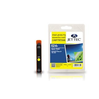 JETTEC Tinte Yellow, Remanufactured zu Epson T2424 XP750,...