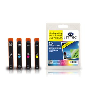 JETTEC Tinte Multipack 1xC/M/Y/BK/PC/PM, Remanufactured...