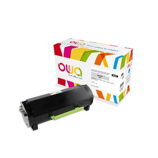 OWA Toner Schwarz, kompatibel zu Lexmark 50F2000 MS310