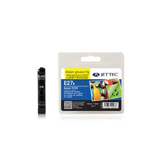 JETTEC Tinte Schwarz, Remanufactured zu Epson T2701 WF3620