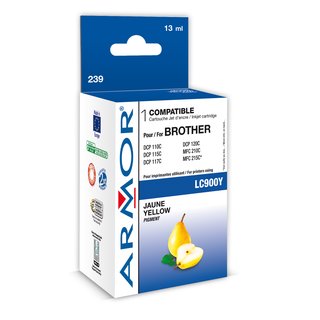ARMOR Tinte Yellow, kompatibel zu Brother (LC-900Y)...