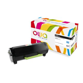 OWA Toner Schwarz Jumbo, kompatibel zu Lexmark 50F2U00...