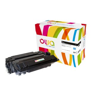 OWA Toner Schwarz Jumbo, kompatibel zu HP CE255X Laserjet...