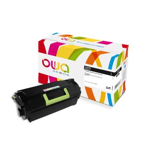 OWA Toner Schwarz, kompatibel zu Lexmark 24B6015 M5163