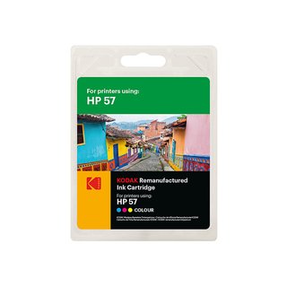 KODAK Tinte 3 Color, Remanufactured zu HP C6657A Nr.57,...