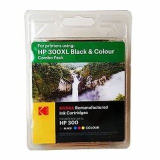 KODAK Tinte Multipack je 1x Black / 1x Color für HP Nr.300
