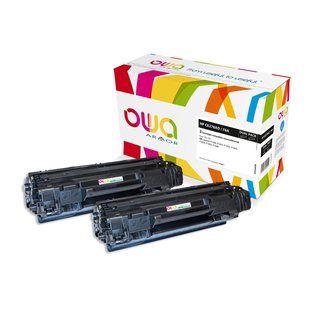 2x OWA Toner Schwarz, kompatibel zu Canon Cartridge 726...