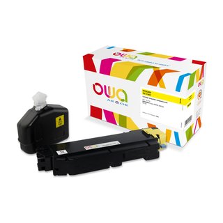 OWA Toner Yellow, kompatibel zu Kyocera TK-5140Y M6030CDN