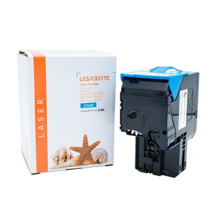 Alternativ - Lexmark Toner Cyan CS317 / CX317 71B20C0...