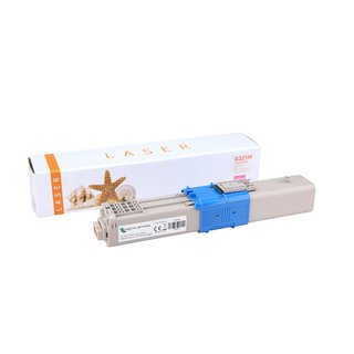 Alternativ - OKI Toner Magenta C321 44973534 1.500 Seiten