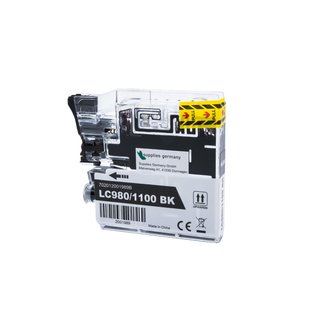 Alternativ - Brother Tinte Schwarz LC-980 / LC-1100 Bulk...