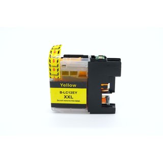 Alternativ - Brother Tinte Yellow LC-12E LC-12XXL Bulk...
