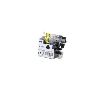 Alternativ - Brother Tinte Schwarz LC-12E LC-12XXL Bulk...