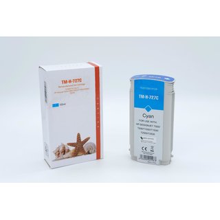 Alternativ - HP Tinte Cyan 727 B3P19A Schachtel 130ml