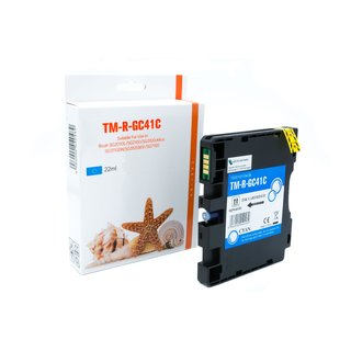 Alternativ - Ricoh Tinte Cyan GC-41 405762 Schachtel...