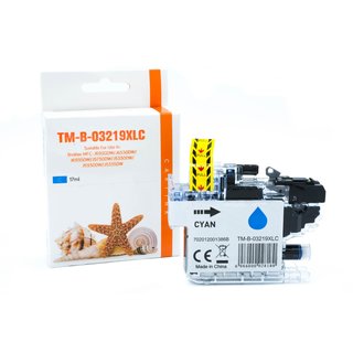 Alternativ - Brother Tinte Cyan LC-3219XL Schachtel 17ml