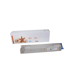 Alternativ - OKI Toner Cyan C822 44844615 7.000 Seiten