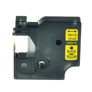 Alternativ - Dymo DirectLabel-Etiketten 45018 schwarz auf...