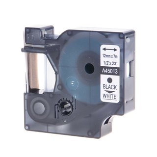 Alternativ - Dymo Etiketten 45013 schwarz auf weiss...